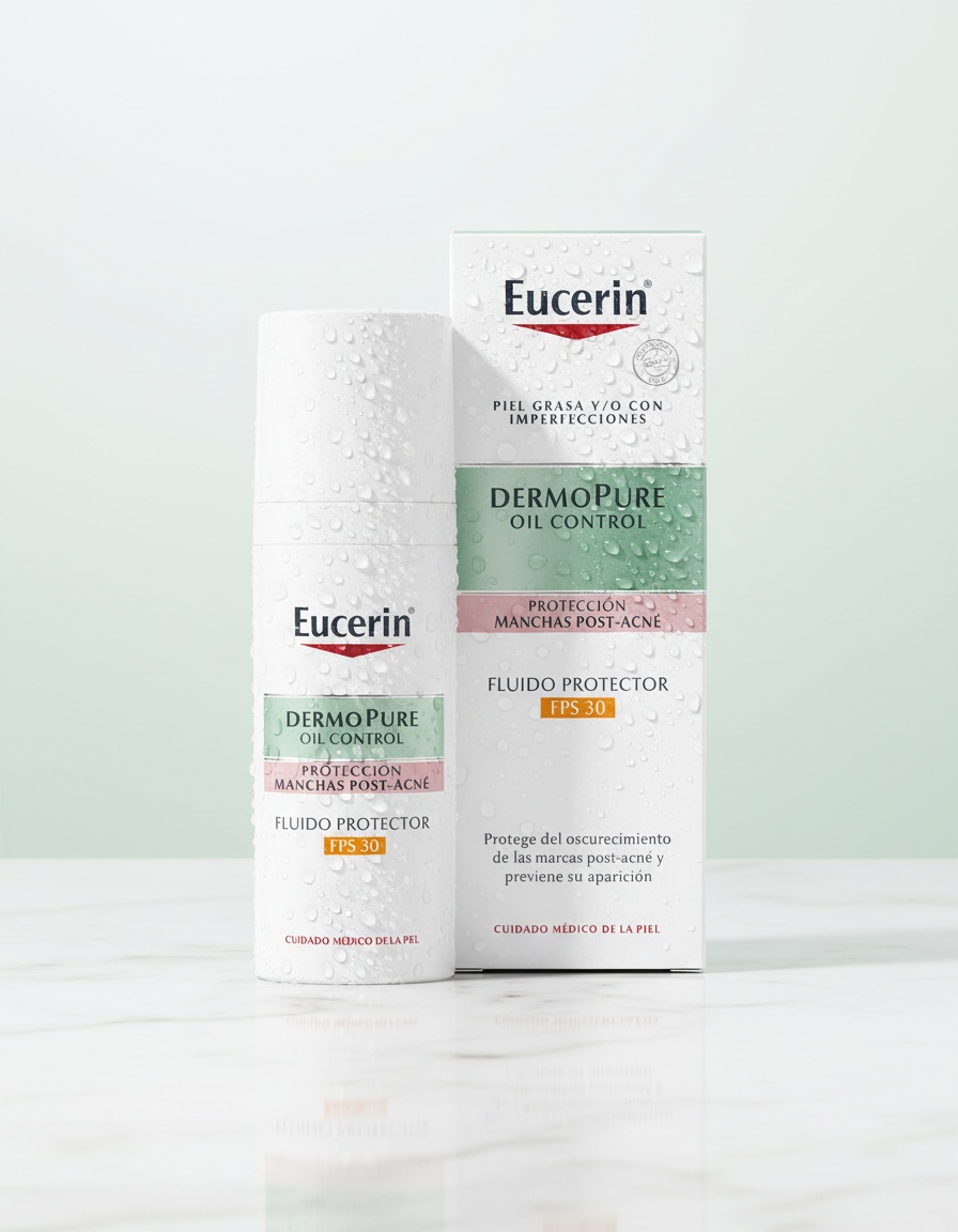 Eucerin DERMOPURE oil control fluido protector SPF30 50 ml - Afbeelding 2