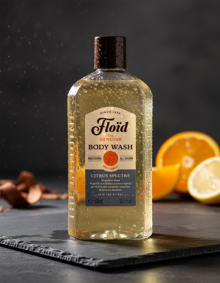 FLOÏD bath gel citrus specter 500 ml - Afbeelding 2