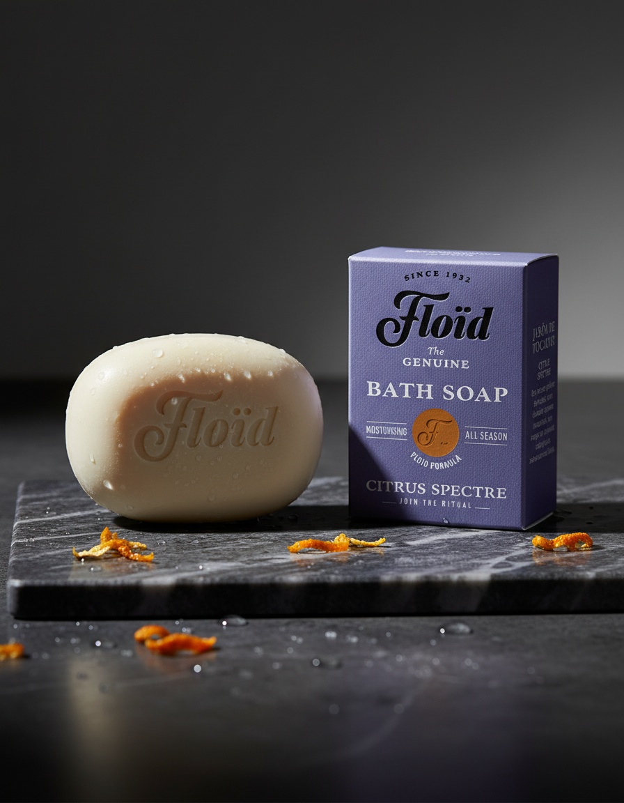 FLOÏD citrus specter bath soap 120 gr - Afbeelding 2