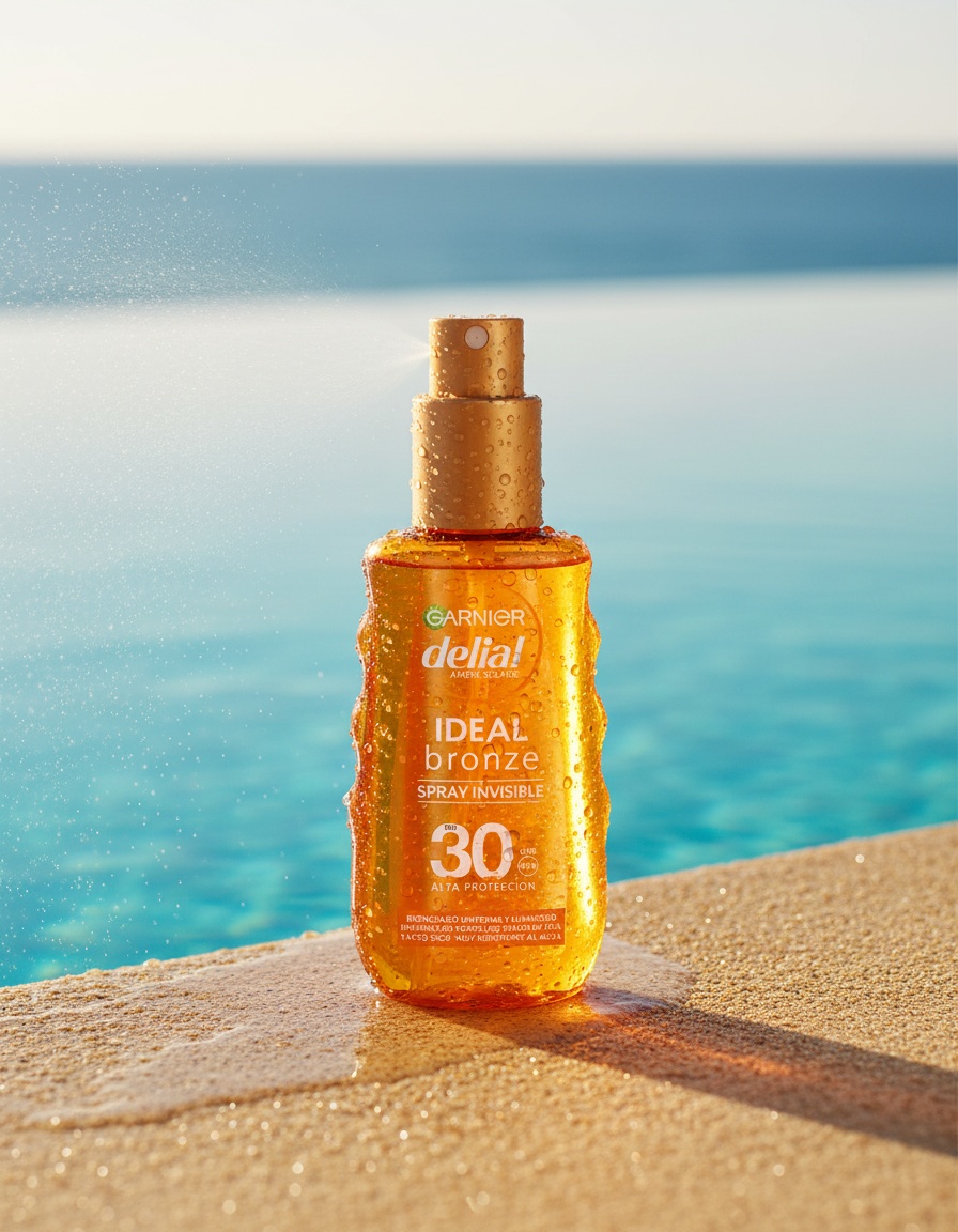 Garnier DELIAL IDEAL BRONZE protective oil SPF30 150 ml - Afbeelding 2