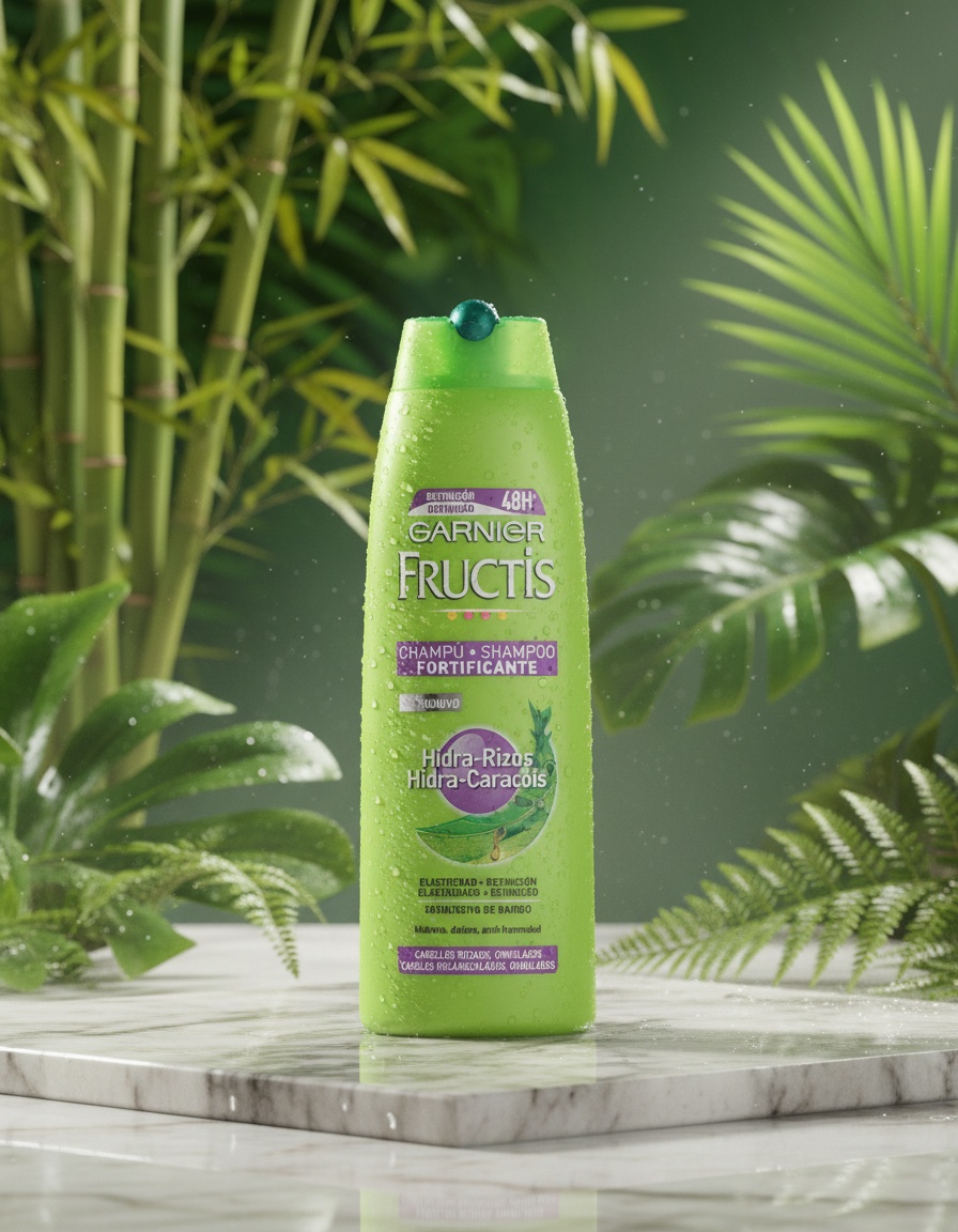 Garnier FRUCTIS HYDRA CURLS shampoo 300 ml - Afbeelding 2