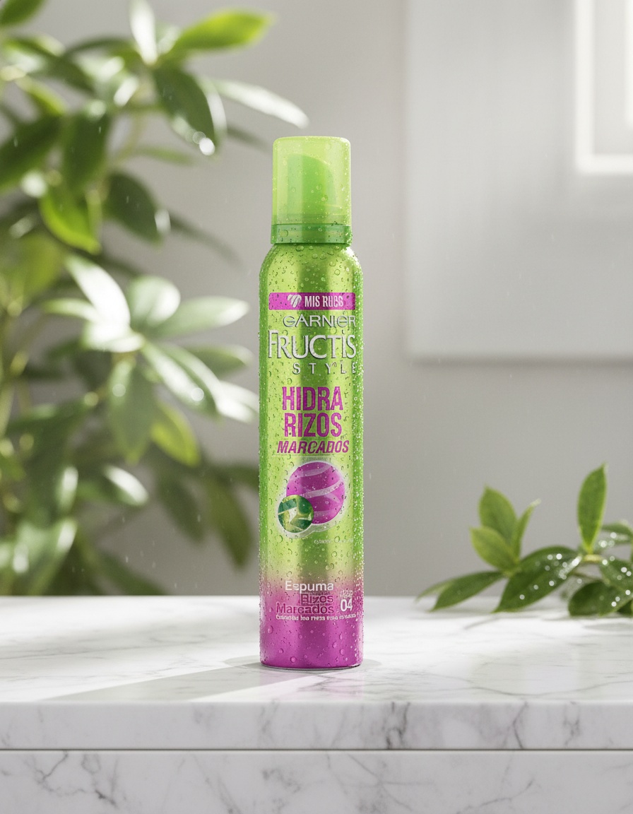 Garnier FRUCTIS STYLE foam marked curls 200 ml - Afbeelding 2