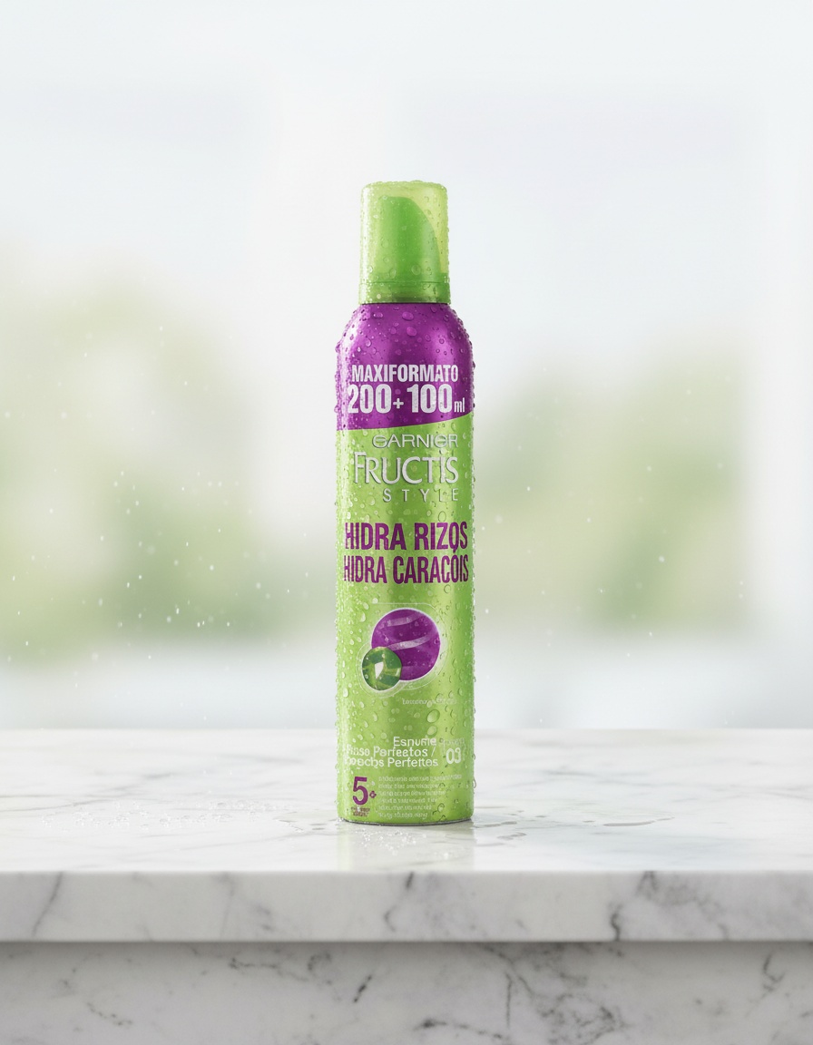 Garnier FRUCTIS STYLE perfect moisturizing foam 300 ml - Afbeelding 2