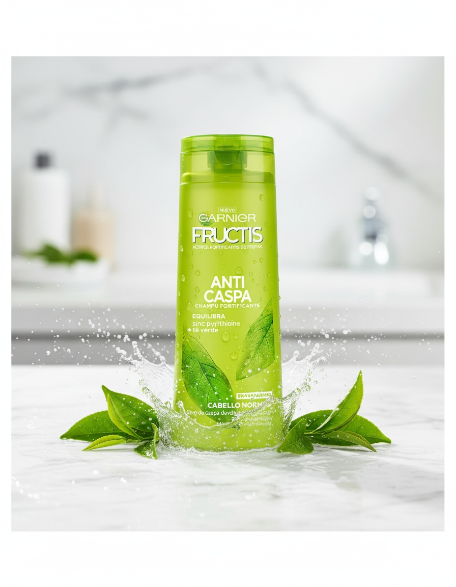 Garnier FRUCTIS ANTI-DANDRUFF FORTIFYING shampoo 360 ml - Afbeelding 2