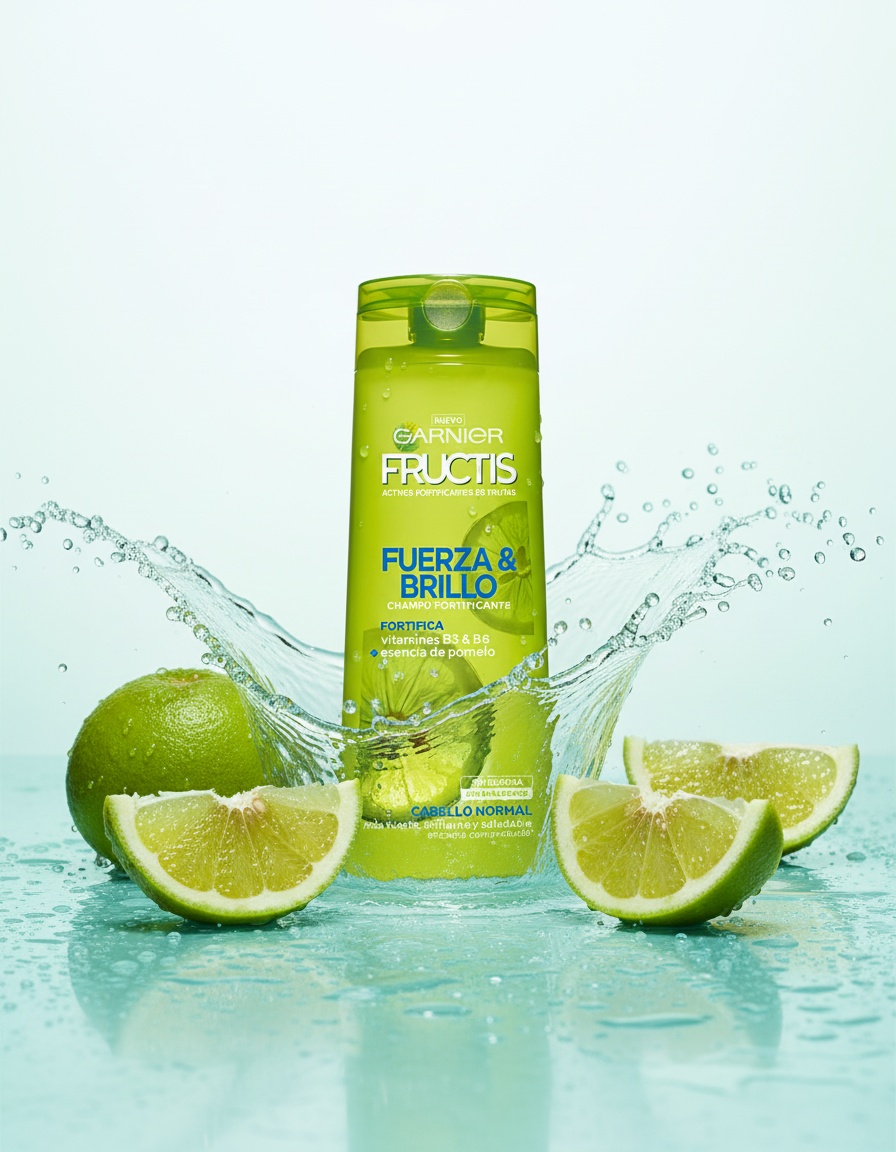 Garnier FRUCTIS STRENGTH & SHINE shampoo 360 ml - Afbeelding 2