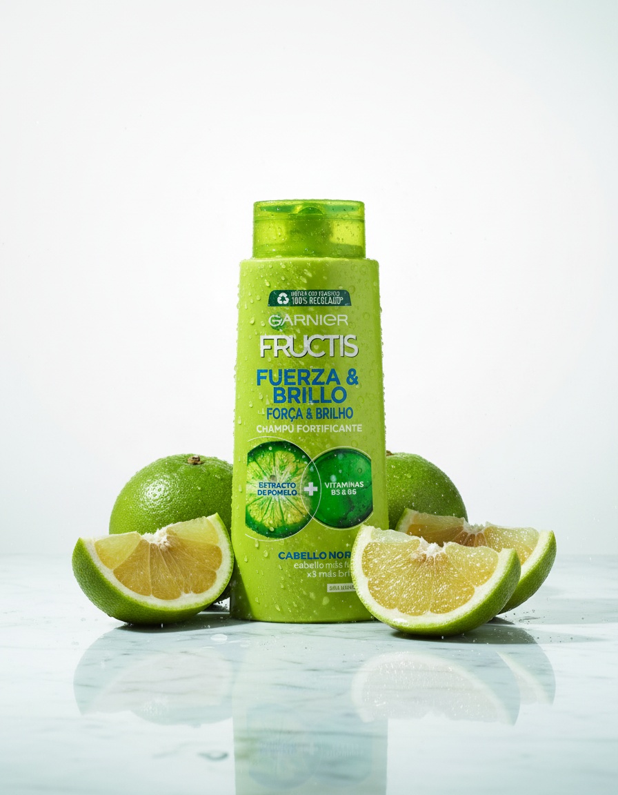 Garnier FRUCTIS STRENGTH & SHINE shampoo 690 ml - Afbeelding 2