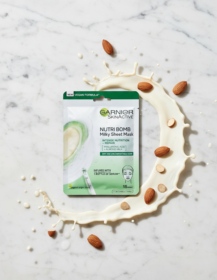 Garnier SKINACTIVE NUTRI BOMB mask facial nutritiva reparadora 1 u - Afbeelding 2
