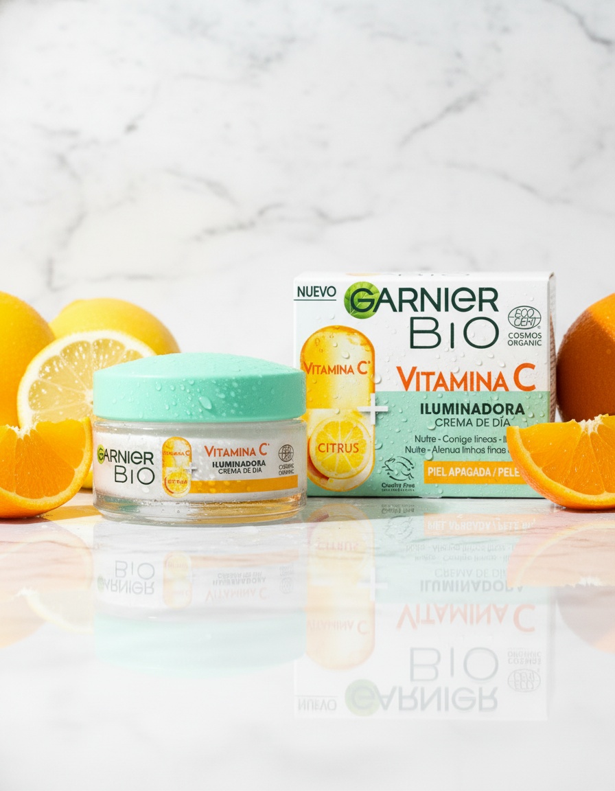 Garnier BIO VITAMIN C brightening day cream dull skin 50 ml - Afbeelding 2
