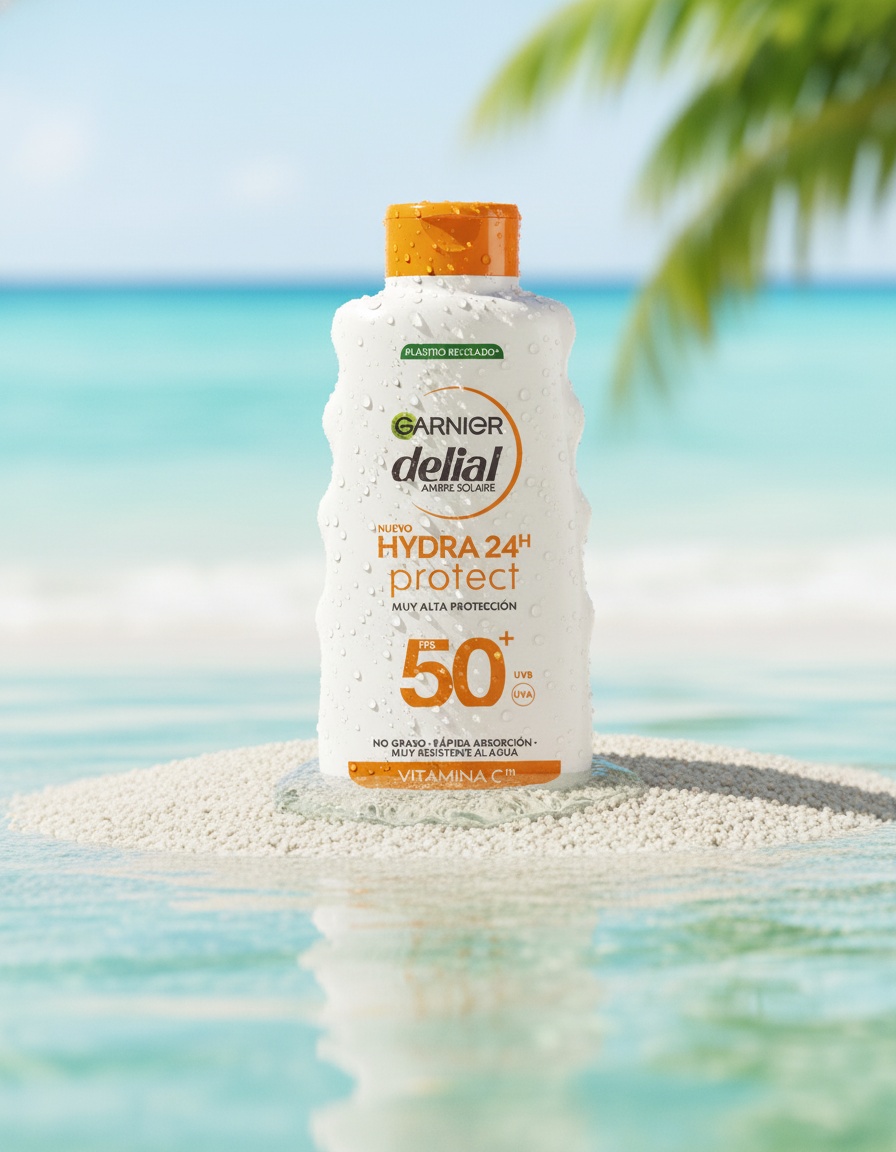 Garnier HYDRA 24 PROTECT sun milk SPF50+ 175 ml - Afbeelding 2