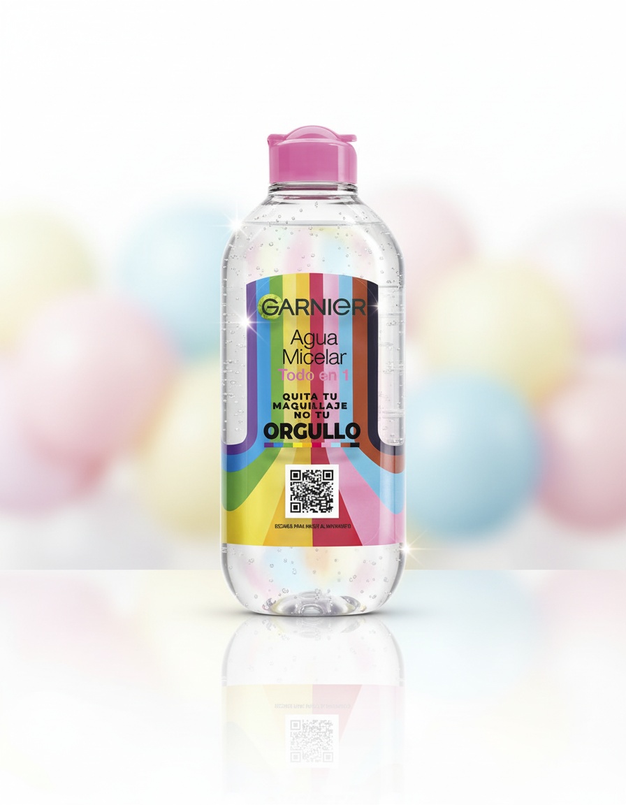 Garnier SKINACTIVE PRIDE All-in-1 Micellar Water 400 ml - Afbeelding 2