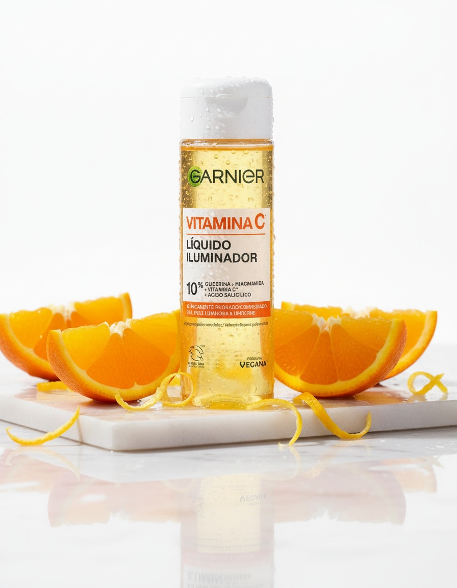 Garnier Vitamin C illuminating liquid for radiant and even skin 120 ml - Afbeelding 2