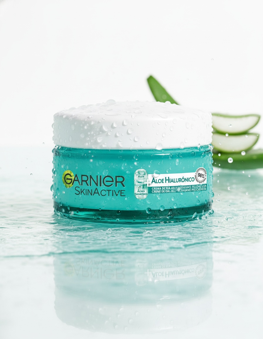 Garnier HYALURONIC ALOE moisturizing and plumping jelly day cream 50 ml - Afbeelding 2