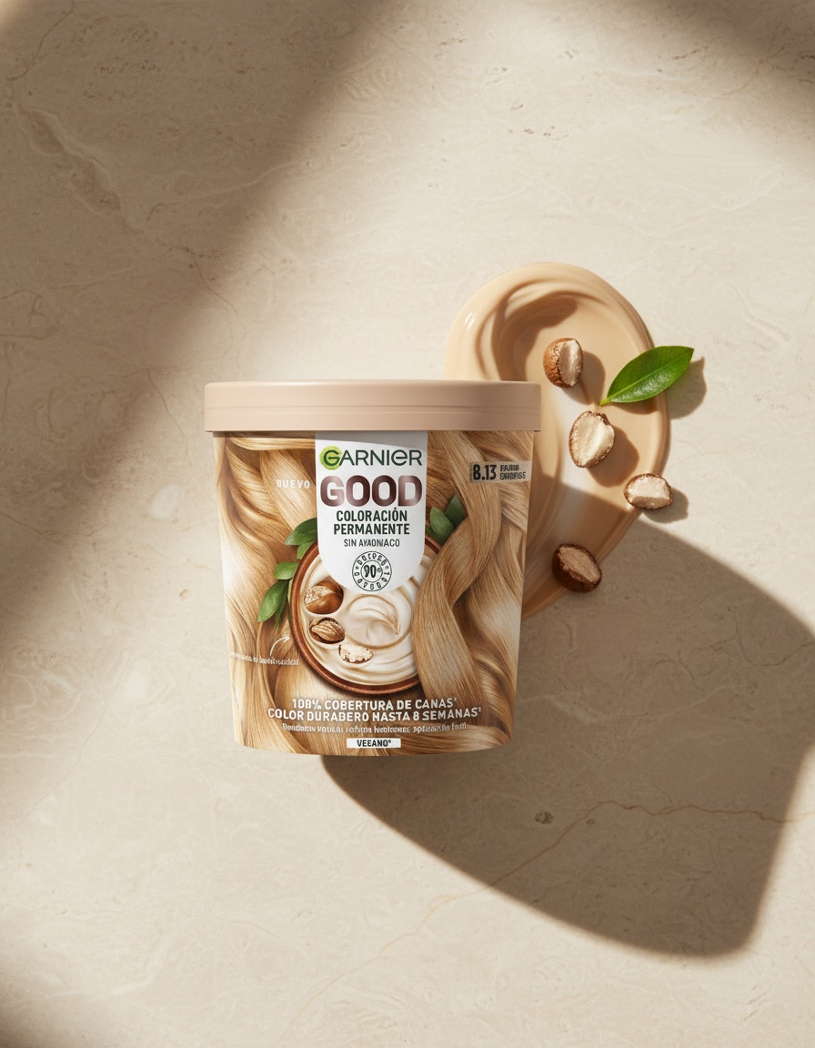 Garnier GOOD permanent color #8.13-blonde 217 ml - Afbeelding 2