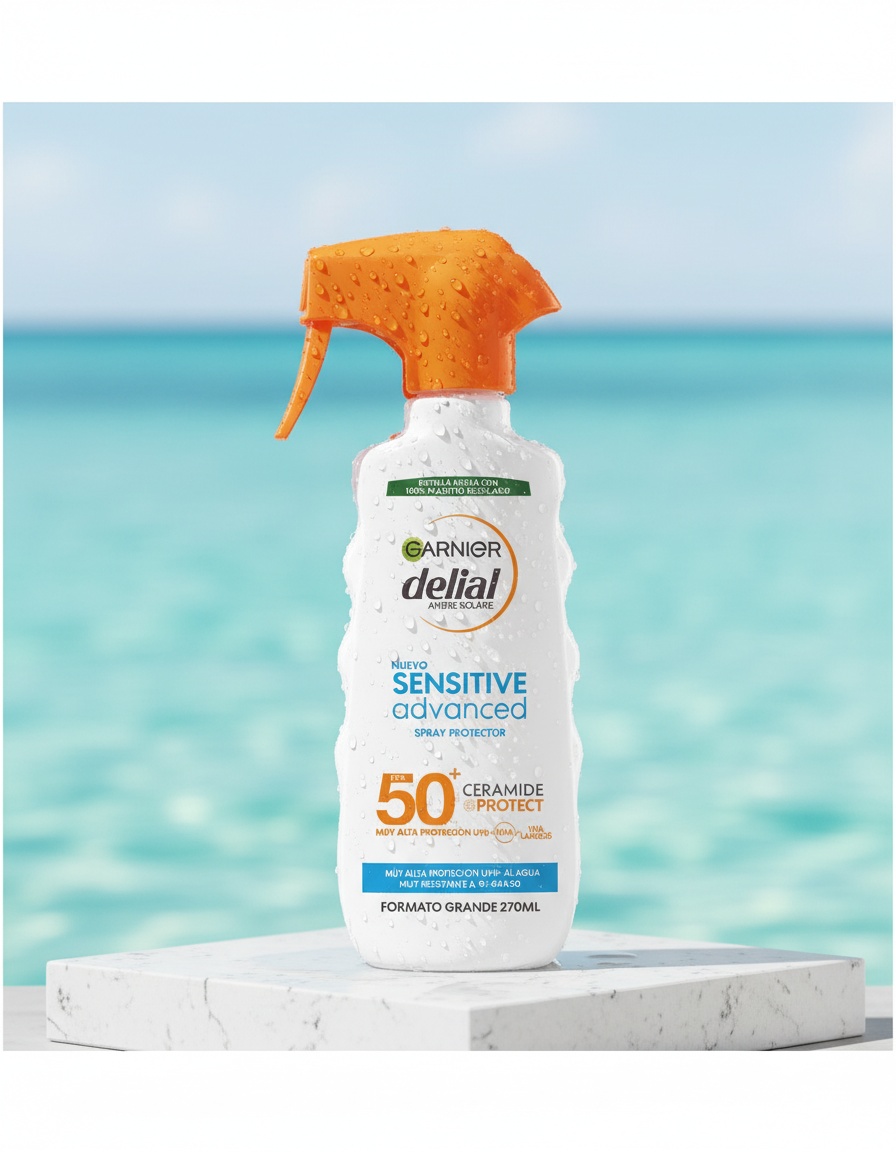 Garnier SENSITIVE ADVANCED protective spray SPF50+ 270 ml - Afbeelding 3