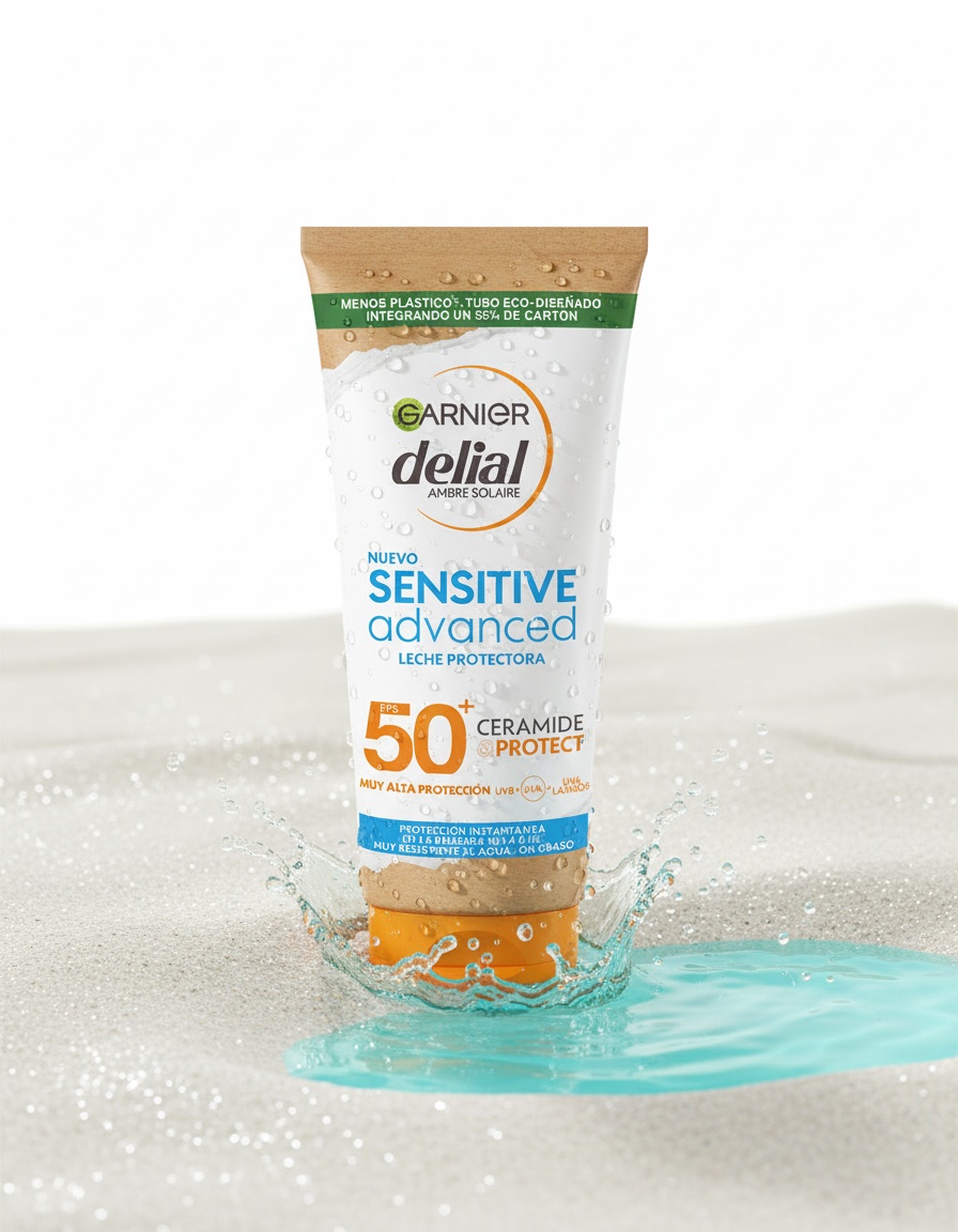 Garnier SENSITIVE ADVANCED protective milk SPF50+ 175 ml - Afbeelding 3