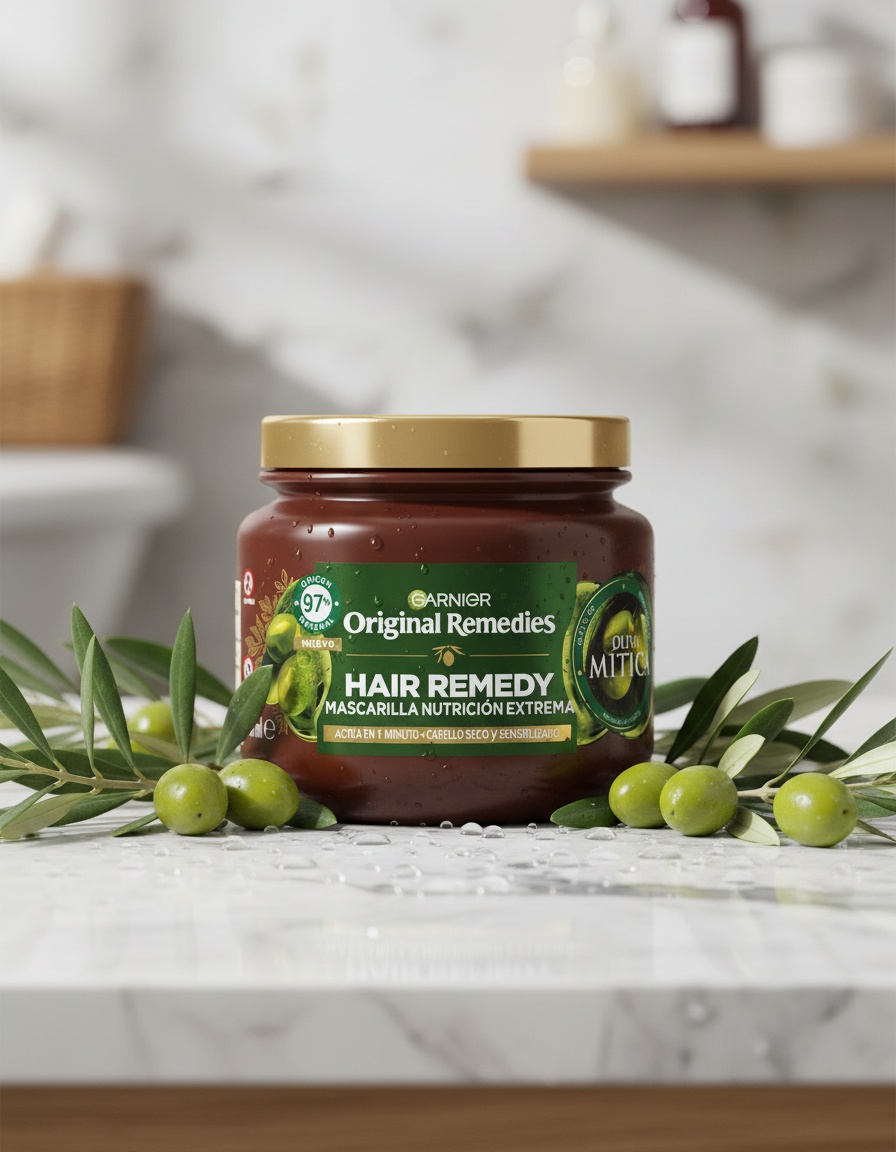 Garnier ORIGINAL REMEDIES mythical olive mask 300 ml - Afbeelding 2