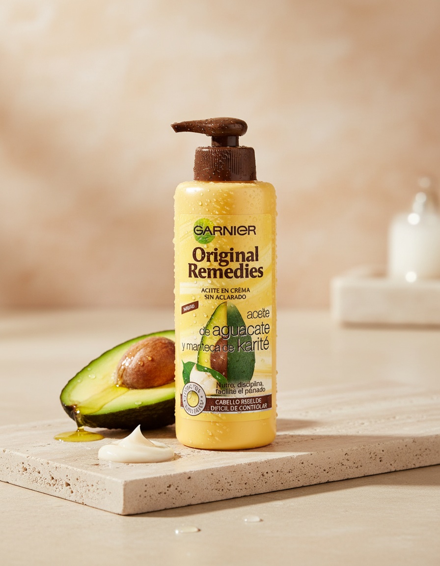 Garnier ORIGINAL REMEDIES leave-in cream avocado & shea 200 ml - Afbeelding 2