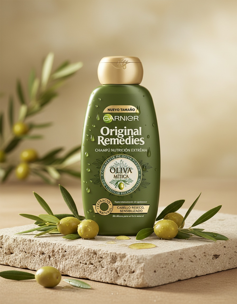 Garnier ORIGINAL REMEDIES mythical olive shampoo 300 ml - Afbeelding 2