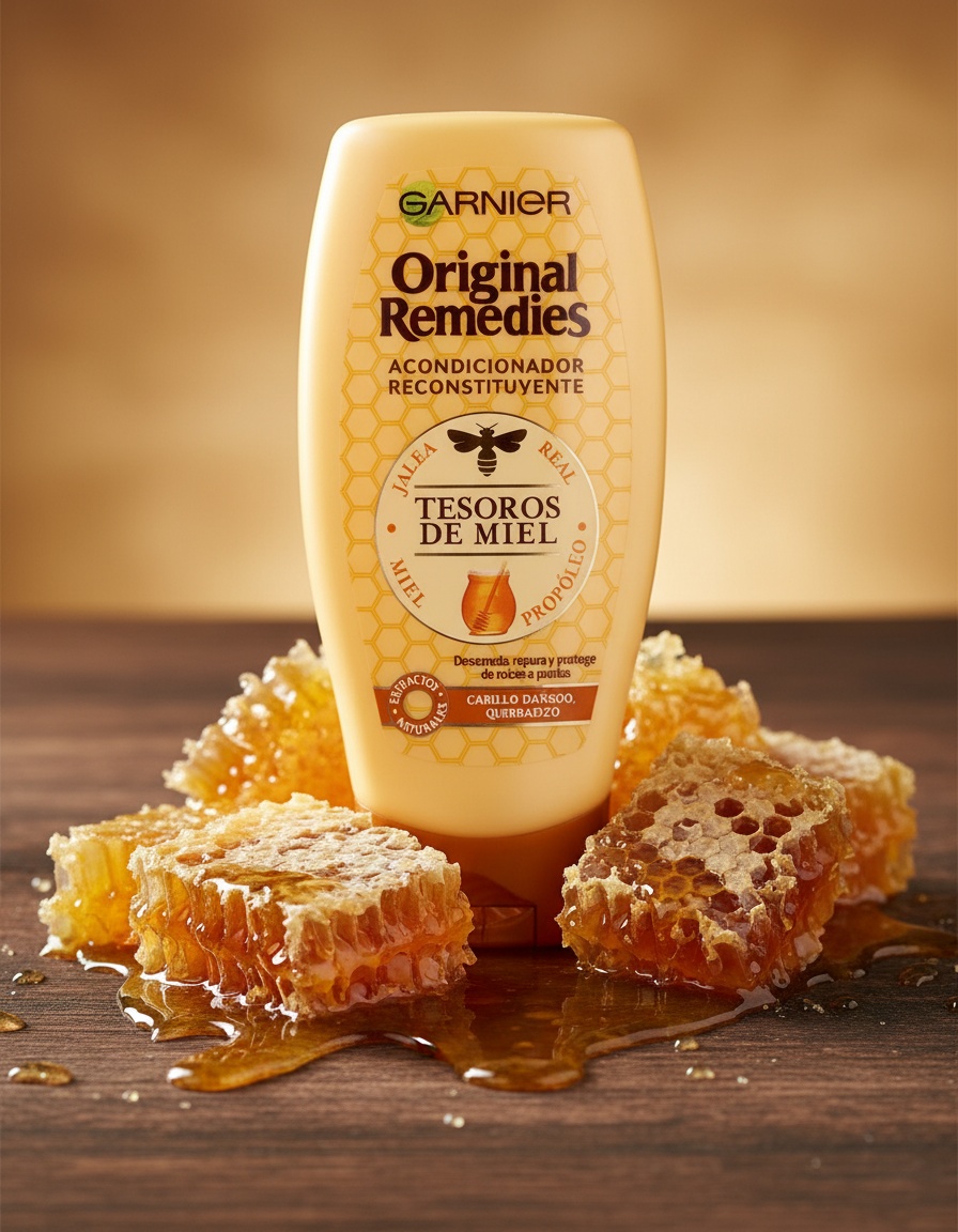 Garnier ORIGINAL REMEDIES Honey Treasures Conditioner 250 ml - Afbeelding 2