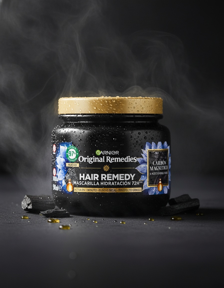 Garnier ORIGINAL REMEDIES magnetic charcoal mask 340 ml - Afbeelding 3