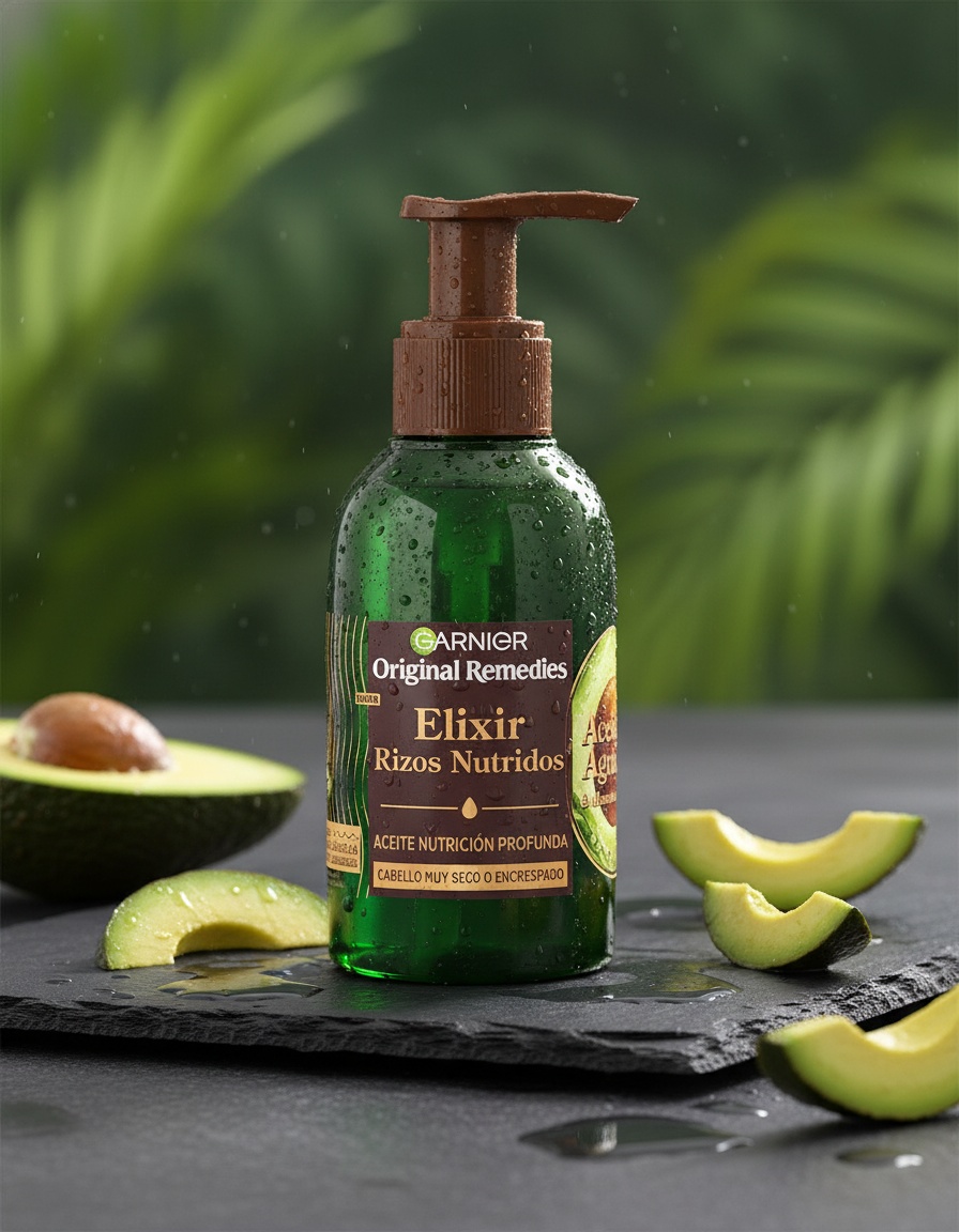 Garnier ORIGINAL REMEDIES elixir nourished curls 120 ml - Afbeelding 2