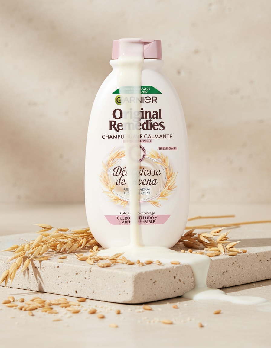 Garnier ORIGINAL REMEDIES oat delicatesse shampoo 400 ml - Afbeelding 2