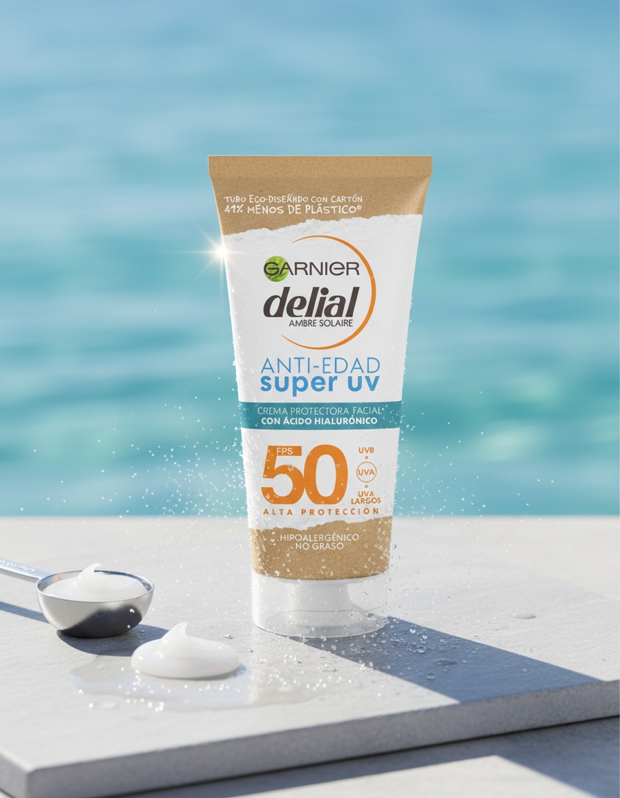 Garnier SUPER UV ANTI-AGING face cream SPF50 50 ml - Afbeelding 2