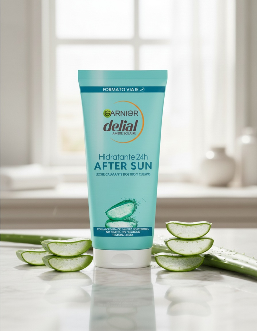 Garnier AFTER SUN soothing moisturizing milk 100 ml - Afbeelding 3