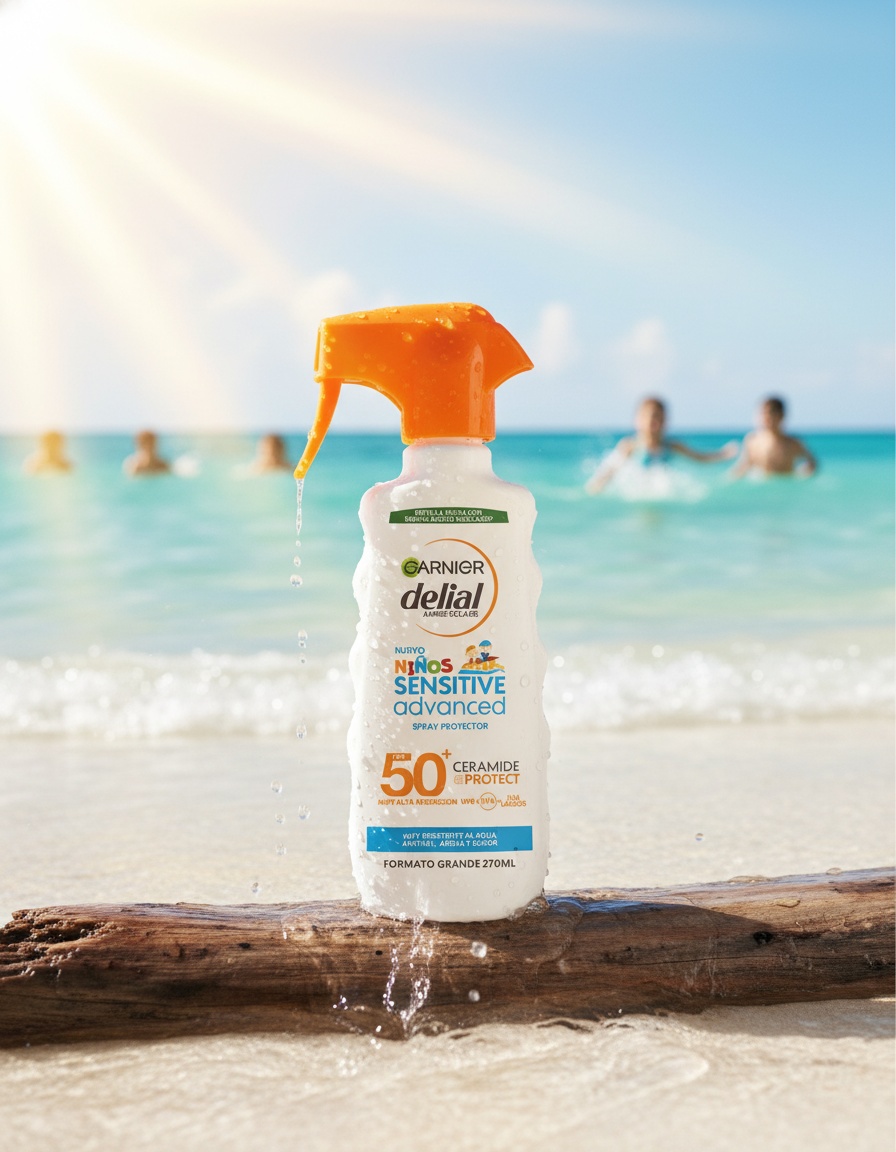 Garnier KIDS SENSITIVE ADVANCED protective spray SPF50+ 270 ml - Afbeelding 3