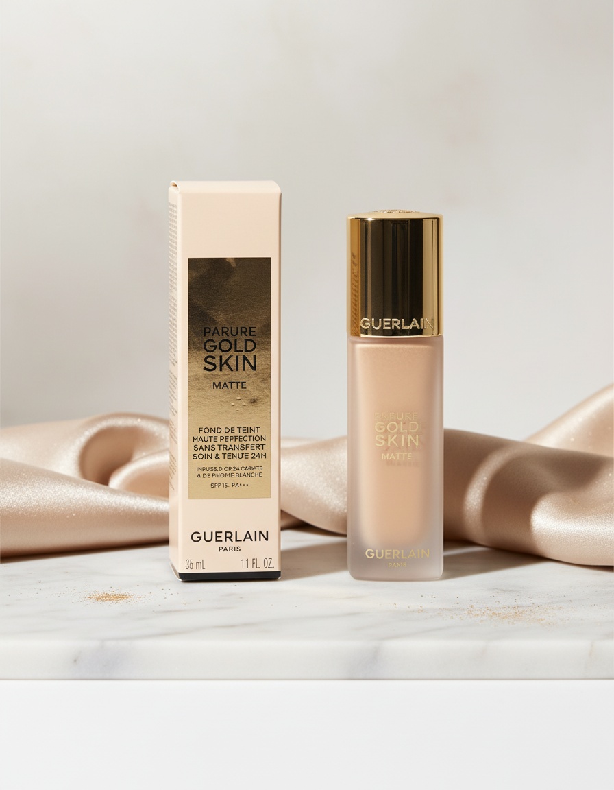 Guerlain PARURE GOLD MATTE matte makeup foundation #1W 35 ml - Afbeelding 2