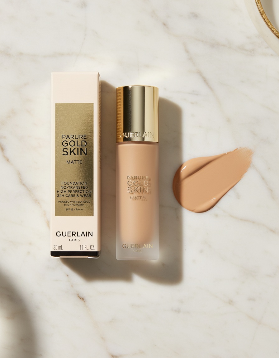 Guerlain PARURE GOLD MATTE matte makeup foundation #4W 35 ml - Afbeelding 2