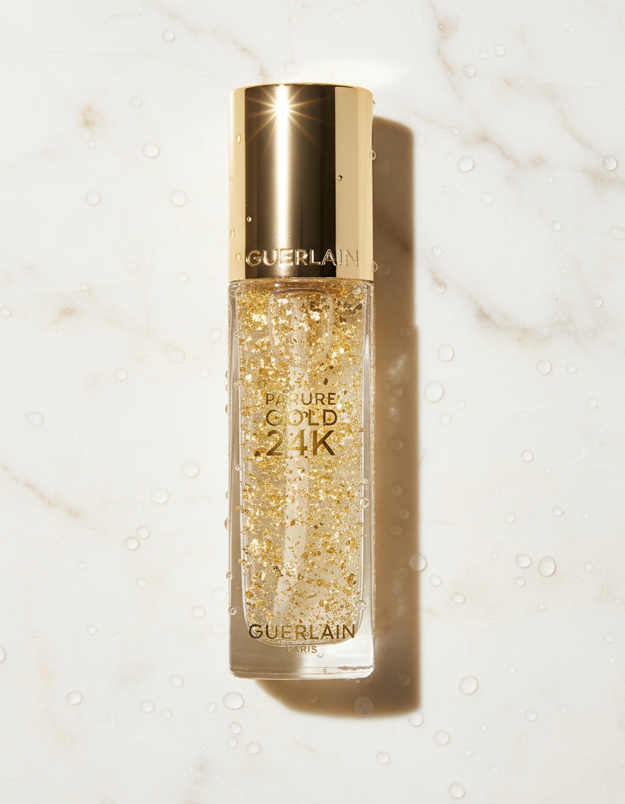 Guerlain PARURE GOLD 24K perfecting radiance concentrated makeup base 30 ml - Afbeelding 2