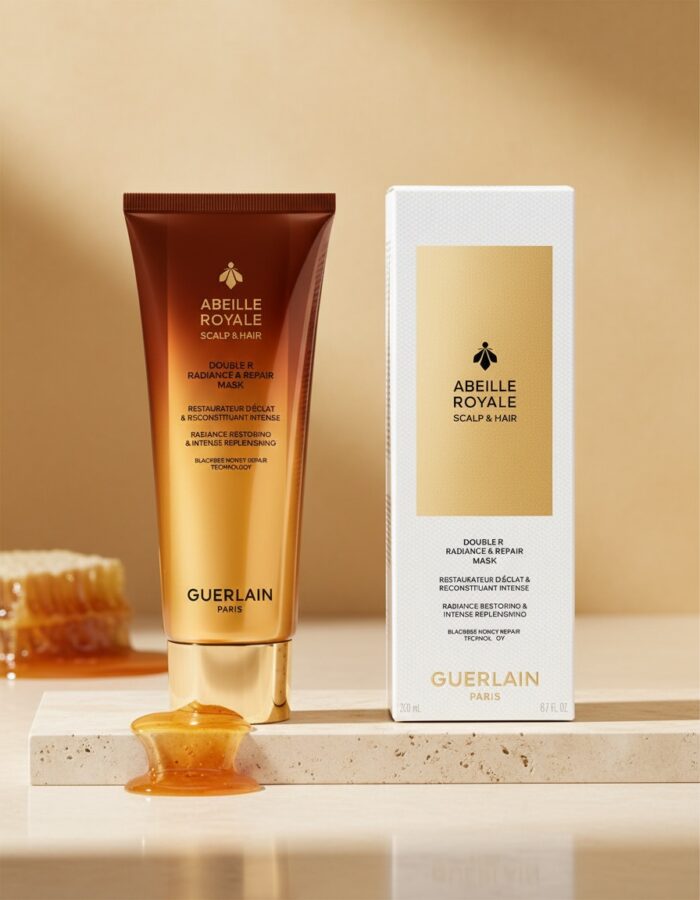 Guerlain ABEILLE ROYALE SCALP & HAIR illuminating and repairing mask 200 ml - Afbeelding 3