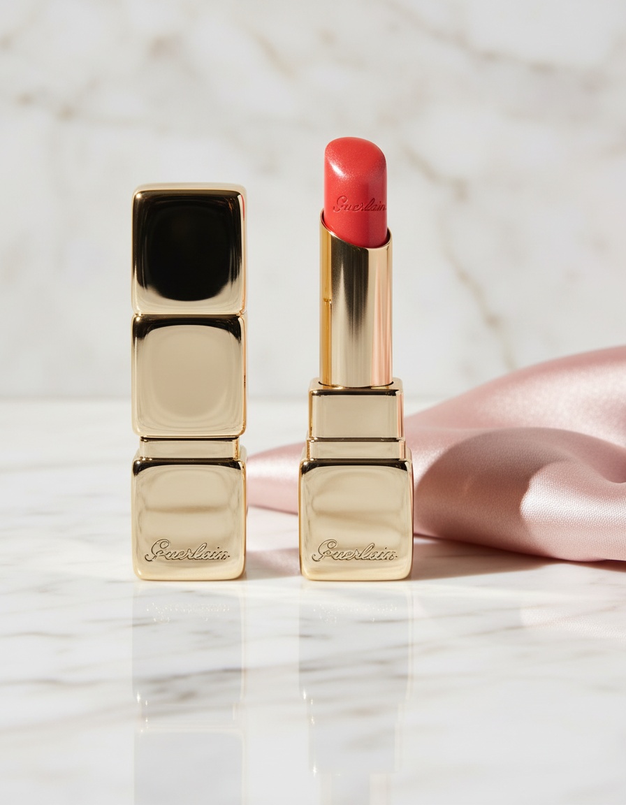 Guerlain KISSKISS SHINE BLOOM lip balm #520-Love Bloom 3.2 gr - Afbeelding 2