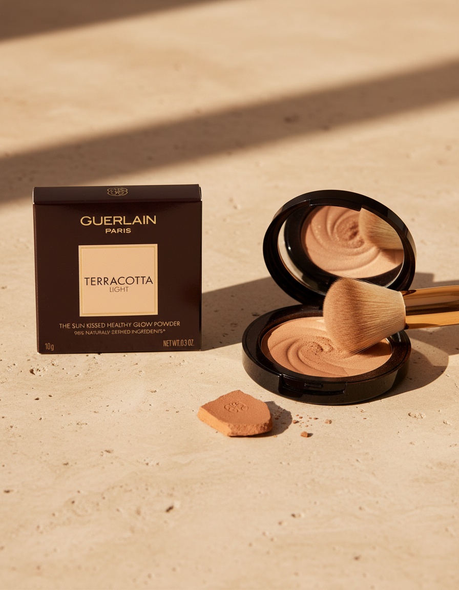 Guerlain TERRACOTTA LIGHT polvos bronceadores ligeros #05-deep warm 10 gr - Afbeelding 2