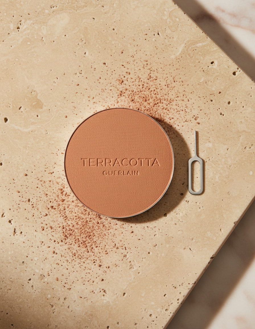 Guerlain TERRACOTTA ORIGINAL bronzing powder refill #04-deep cool 8.5 gr - Afbeelding 2