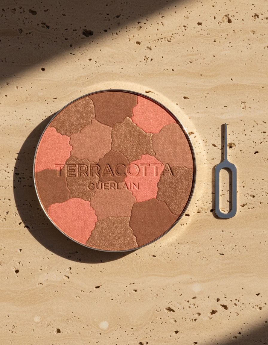 Guerlain TERRACOTTA LIGHT light bronzing powder recharge #04-deep cool 10 gr - Afbeelding 2