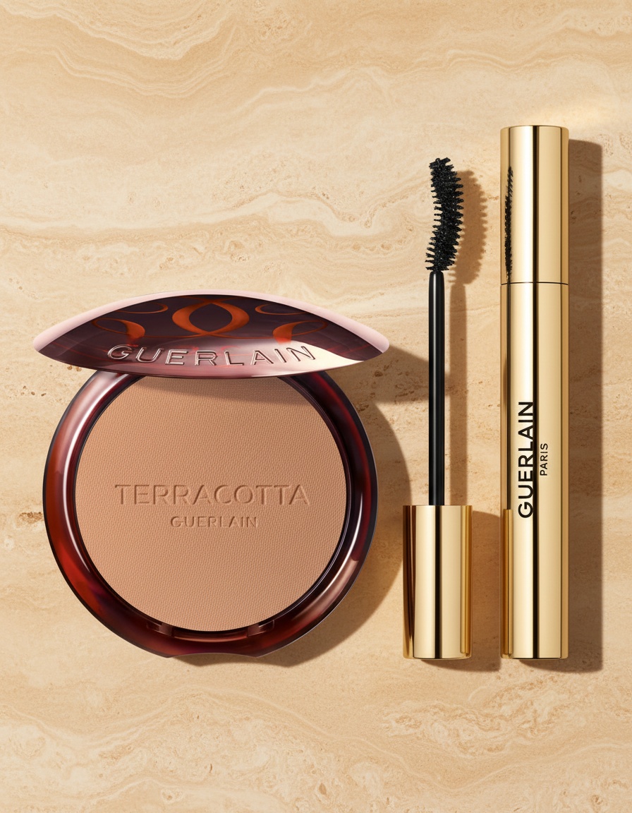 Guerlain TERRACOTTA ORIGINAL X NOIR G ESTUCHE 2 pz - Afbeelding 3