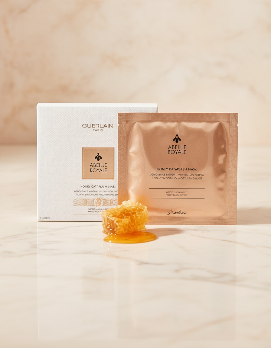 Guerlain ABEILLE ROYALE honey poultice mask 4 u - Afbeelding 2