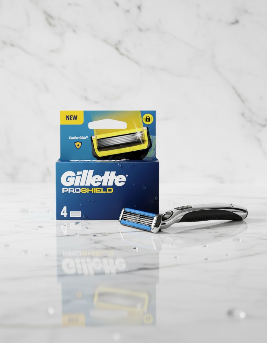 GILLETTE FUSION PROSHIELD charger 4 refills - Afbeelding 3