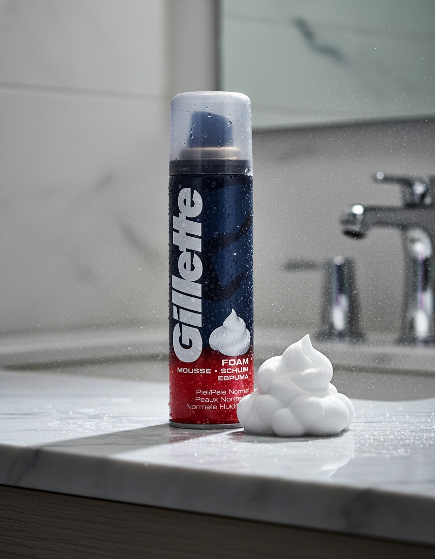 GILLETTE CLASSIC FOAM normal skin 200 ml - Afbeelding 2