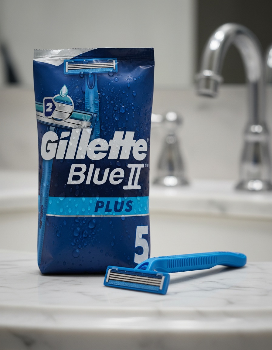 GILLETTE BLUE II PLUS disposable razor blades 5 units - Afbeelding 2