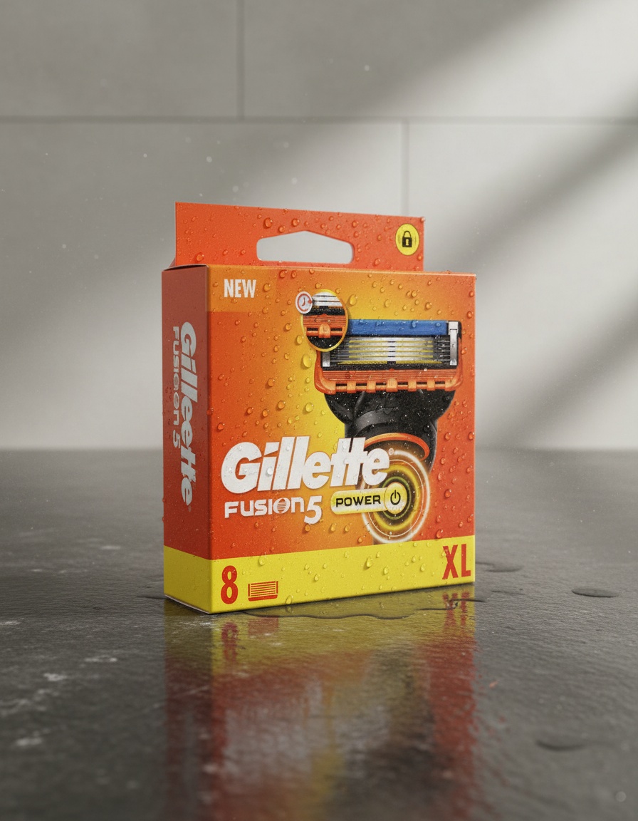 GILLETTE FUSION 5 POWER charger 8 refills - Afbeelding 2