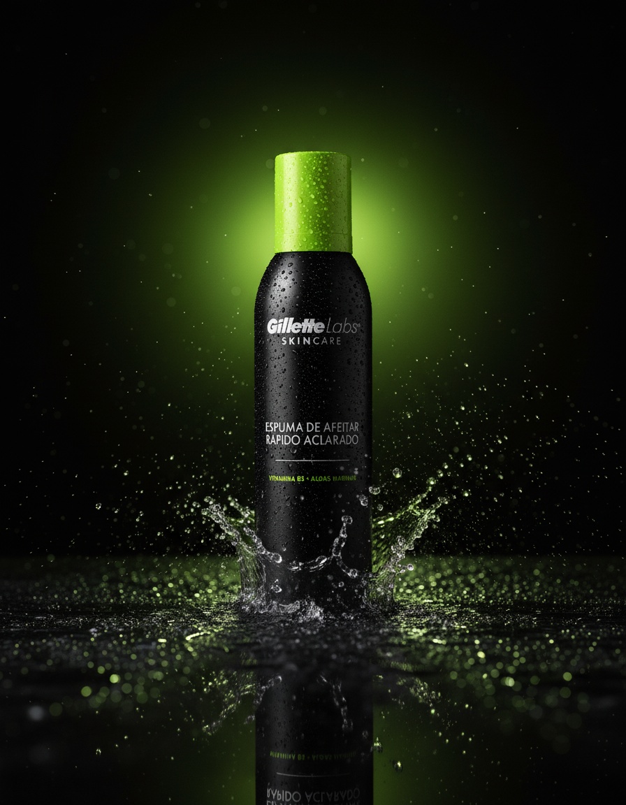 GILLETTE SKINCARE LABS shaving foam 240 ml - Afbeelding 2