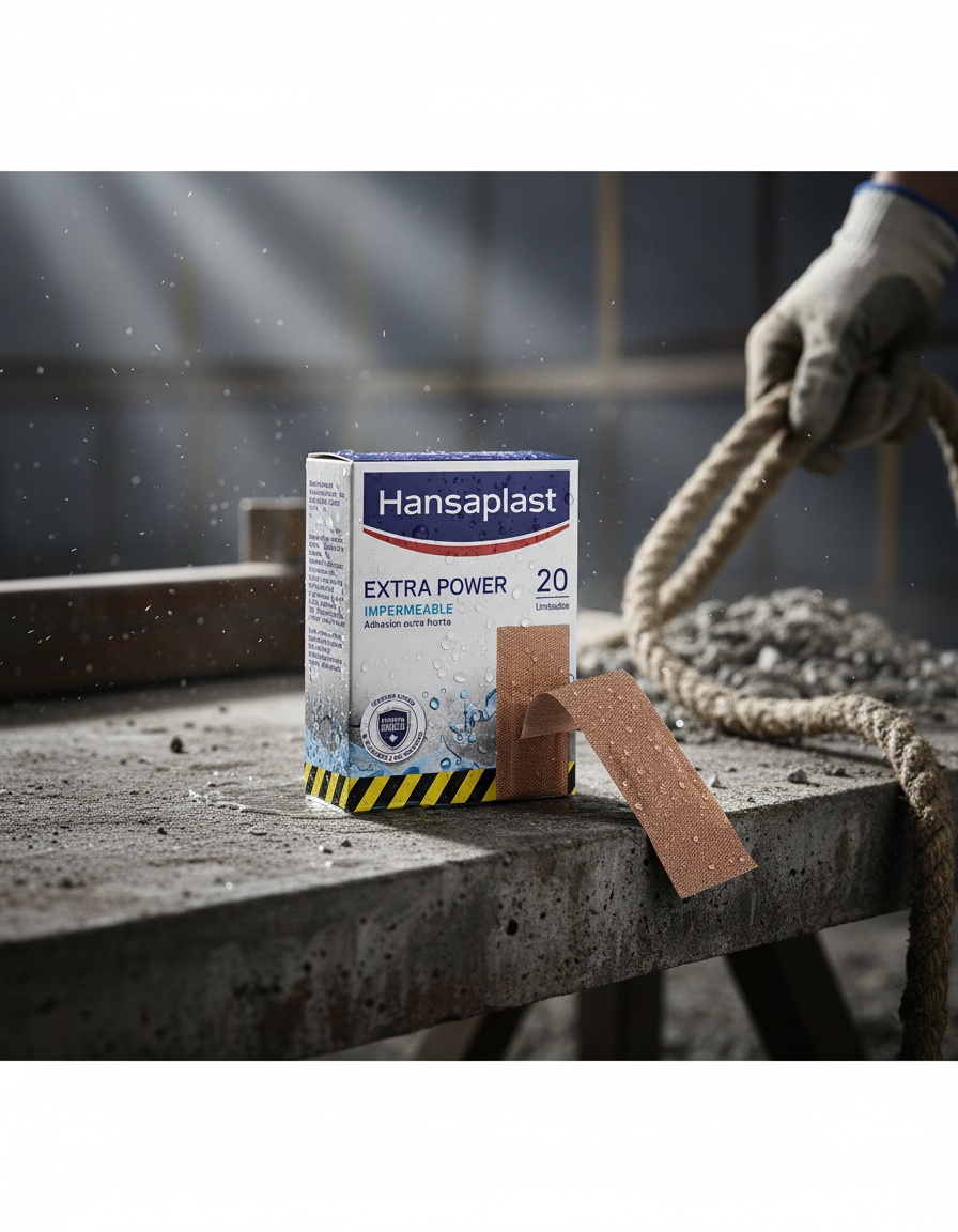 Hansaplast HP EXTRA POWER waterproof dressings 20 u - Afbeelding 2