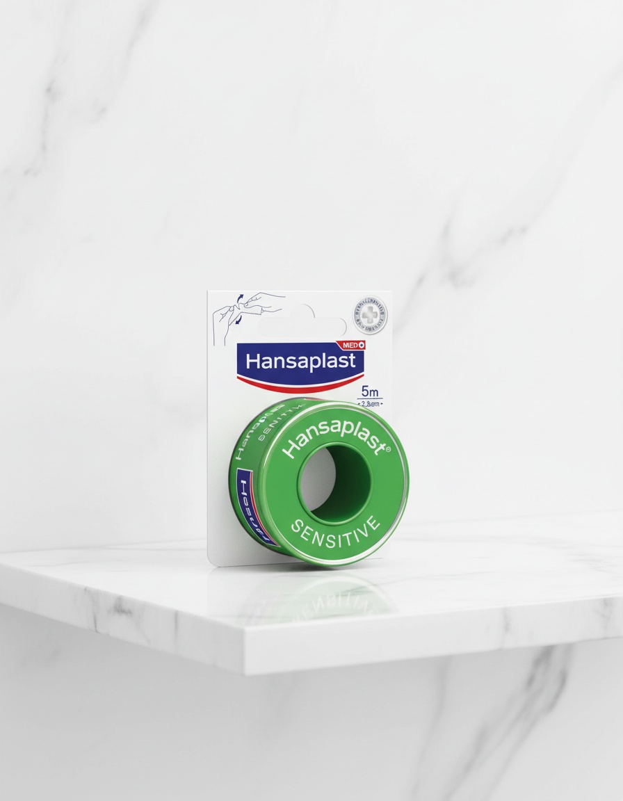 Hansaplast HP ESPARADRAPO SENSITIVE 5 m x 2,5 cm 1 u - Afbeelding 3