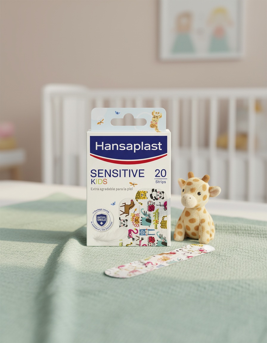 Hansaplast HP SENSITIVE KIDS animal dressings 20 u - Afbeelding 2