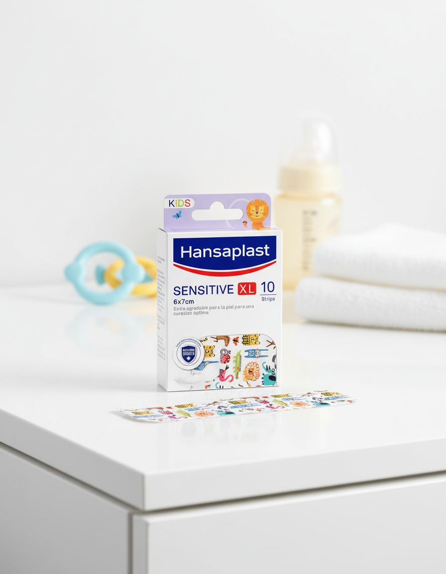 Hansaplast HP SENSITIVE XL KIDS dressings 10 u - Afbeelding 2