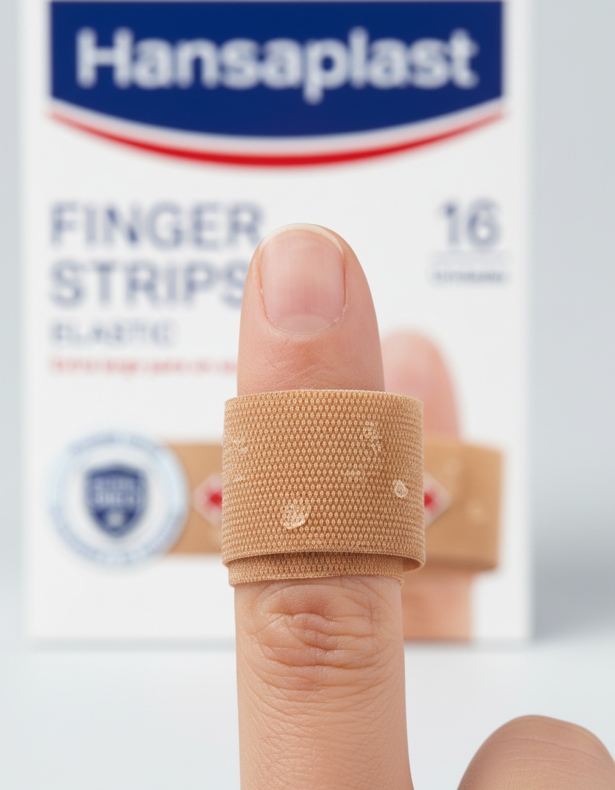 Hansaplast HP ELASTIC finger dressing strips 19 x 120 mm 16 u - Afbeelding 3