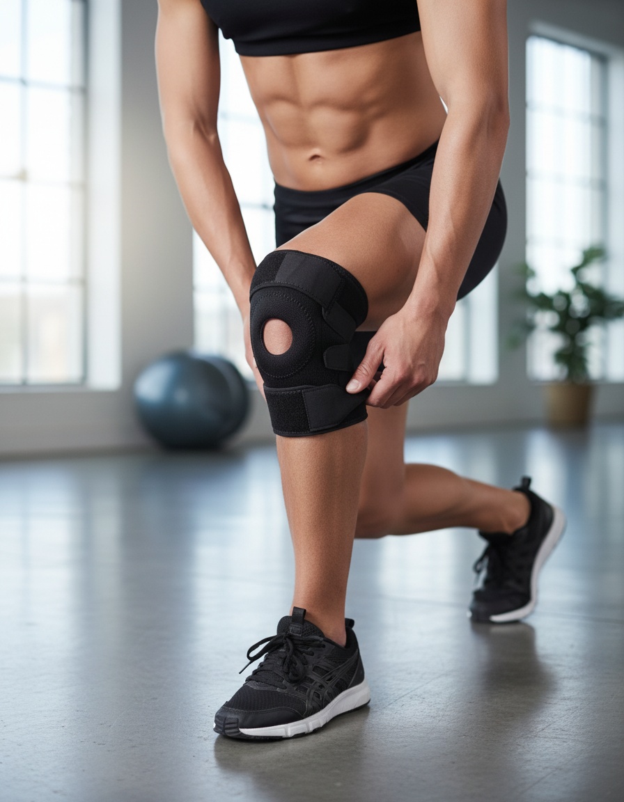 Hansaplast ADJUSTABLE KNEE SUPPORT 1 unit - Afbeelding 2